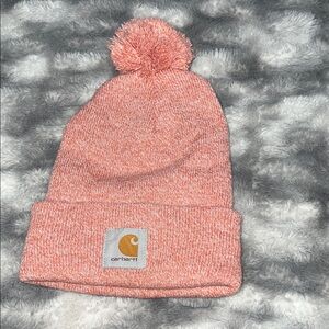 Carhartt Coral Beanie with Pom